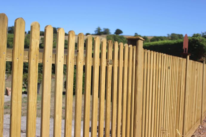 Mitre fence panels Jacksons