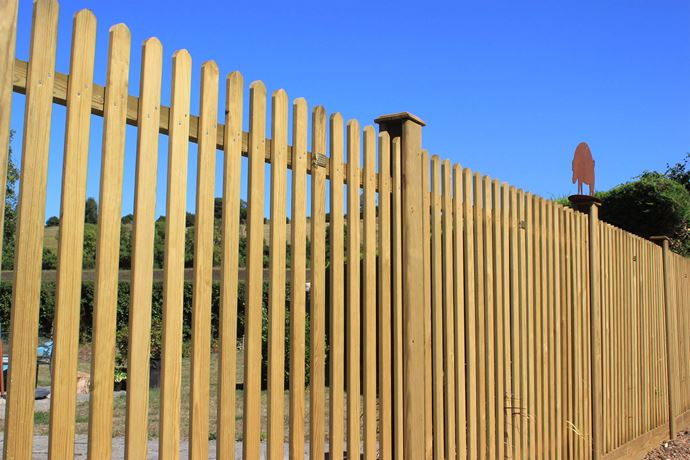 Mitre Fence panels